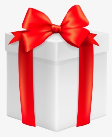 White Gift Box Png Clip Art Imageu200b Gallery Yopriceville, Transparent Png, Transparent PNG