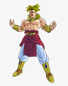Majin Broly By - Gogeta Fused With Broly, HD Png Download, Transparent PNG