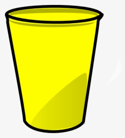 Yellow Cup Clip Art At Clker - Cup Clipart, HD Png Download, Transparent PNG