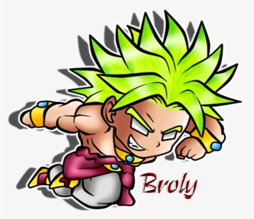 Chibi Broly By Wladyb91 On - Broly Chibi Dragon Ball Z, HD Png Download, Transparent PNG
