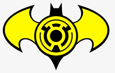 Image For Batman Logo - Superman Yellow Lantern Logo, HD Png Download, Transparent PNG