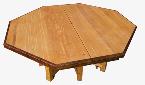 Six Chairs Included, Octagon, Redwood, Port Orford - Coffee Table, HD Png Download, Transparent PNG