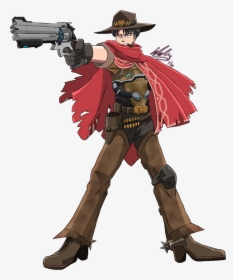 Mccree Png - Overwatch Attack On Titan, Transparent Png, Transparent PNG