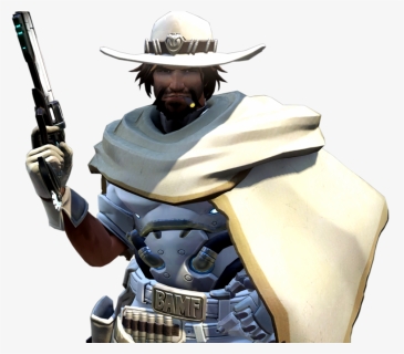 Overwatch] White Hat Mccree By Popokupingupop90 On - Overwatch Mccree White Hat, HD Png Download, Transparent PNG