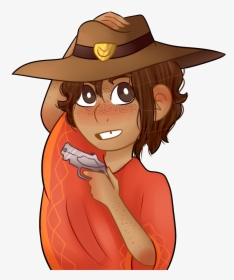 Overwatch Jesse Mccree Mccree Young Jesse Young Mccree - Cartoon, HD Png Download, Transparent PNG