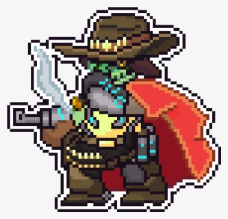 Blood Monste Mccree - Cartoon, HD Png Download, Transparent PNG
