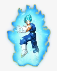 Vegito Blue With Aura, HD Png Download, Transparent PNG