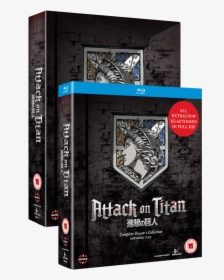 Attack On Titan - Attack On Titan Complete Season One Collection Dvd, HD Png Download, Transparent PNG