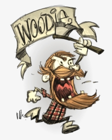 Woodie - Don T Starve Characters Woodie, HD Png Download, Transparent PNG