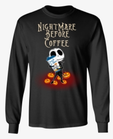 Nightmare Before Coffee Dutch Bros Baby Jack Skellington - Nightmare Before Coffee Halloween, HD Png Download, Transparent PNG