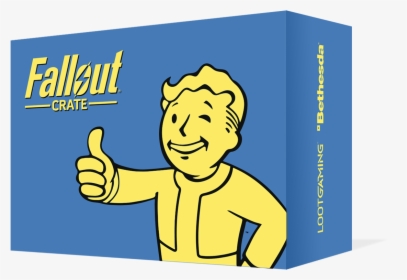 Fallout Crate - Fallout Loot Crate Box, HD Png Download, Transparent PNG