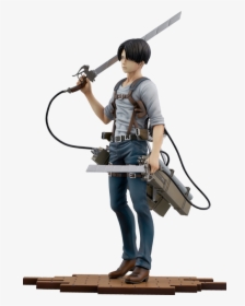 Attack On Titan Brave Act Levi Figure, HD Png Download, Transparent PNG
