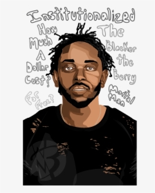 Kendrick Lamar , Png Download - Poster, Transparent Png, Transparent PNG