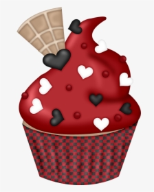 Transparent Red Cupcake Clipart - Love Cupcakes Png, Png Download, Transparent PNG