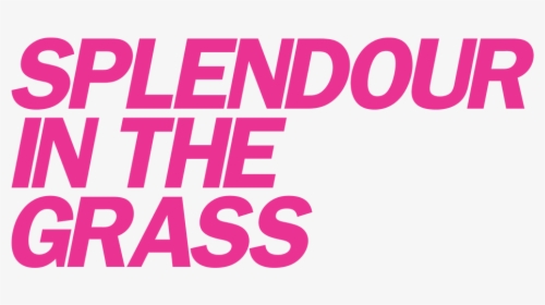 Splendour In The Grass Logo, HD Png Download, Transparent PNG