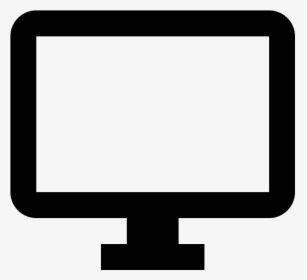 Clipart Black And White Library Images Of Desktop Png - Pc Icon Png Free, Transparent Png, Transparent PNG