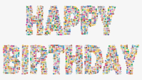 Text,party Supply,line - Free Happy Birthday Computer Clipart, HD Png Download, Transparent PNG