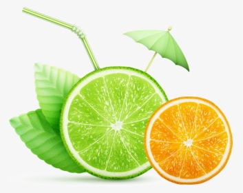Jpg Freeuse Download Orange Juice Fruits And Leafy - Green Orange Juice Png, Transparent Png, Transparent PNG