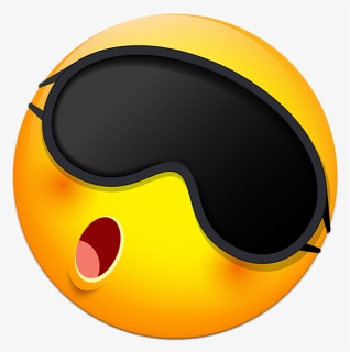 Emoji, Sleep, Sleeping, Glasses, Sleeping Patch, Nape - Emoji Sommeil, HD Png Download, Transparent PNG
