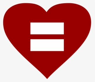 Heart Equals Sign - Equal Sign In A Heart, HD Png Download, Transparent PNG