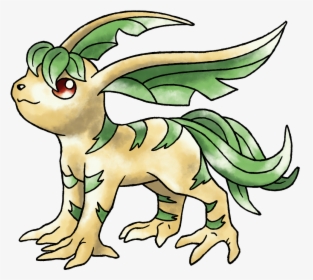 Leafy - Beta Leafeon, HD Png Download, Transparent PNG