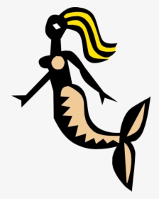 The Little Mermaid Vector Graphics Drawing Illustration, HD Png Download, Transparent PNG