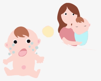 Infant Crying Illustration, HD Png Download, Transparent PNG