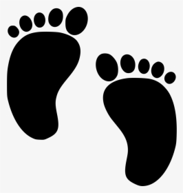 Baby Foot Png - Baby Footprint Svg Free, Transparent Png, Transparent PNG