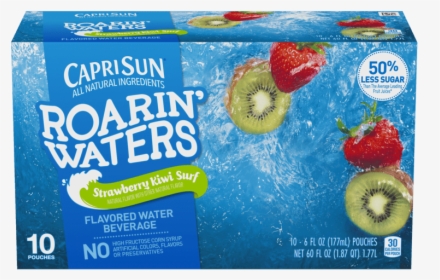 Capri Sun Roarin Waters Strawberry Kiwi, HD Png Download, Transparent PNG