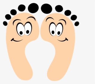 Feet Funny Cartoon - Funny Feet Clipart, HD Png Download, Transparent PNG