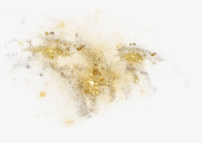 Gold Dust Sparkles Glitter - Transparent Background Gold Dust, HD Png Download, Transparent PNG