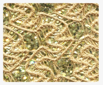48 Gold Knitted Sparkle -stiletto - Motif, HD Png Download, Transparent PNG