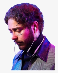 #postmalone #post #malone #posty #sticker #png #celebrity - Post Malones Pin Earring, Transparent Png, Transparent PNG