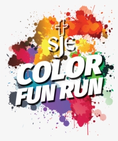 Color Fun Run Logo - Color Fun Run Text, HD Png Download, Transparent PNG