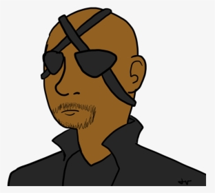 Transparent Eyepatch Clipart - Nick Fury 2 Eye Patch, HD Png Download, Transparent PNG