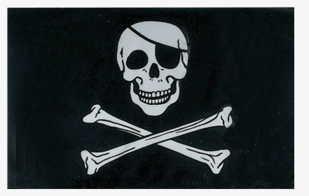Eyepatch Jolly Roger - Pirate Skull And Cross Bones Flag, HD Png Download, Transparent PNG