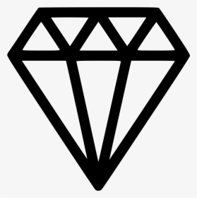 Diamond Jewel - Diamond Icon Svg, HD Png Download, Transparent PNG