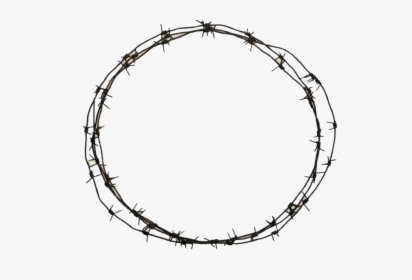 Aluminum Wires Png Free Pic - Barbed Wire Circle Clipart, Transparent Png, Transparent PNG
