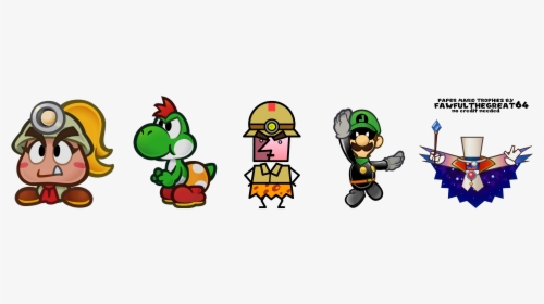 Paper Mario Trophies Smash, HD Png Download, Transparent PNG