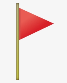 Transparent Red Flag Emoji, HD Png Download, Transparent PNG