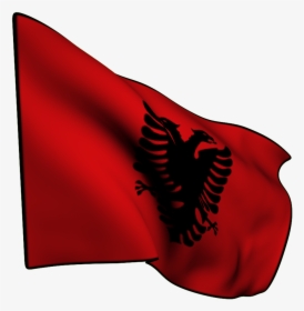 Flag, Albania, Aguila, Bicefala, Red, Blood, Black - Albania Flag Red Black, HD Png Download, Transparent PNG