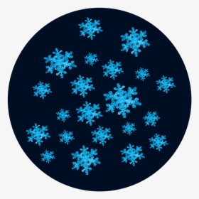 Apollo Design C2-1000 Winter Snowfall Glass Pattern - Circle, HD Png Download, Transparent PNG