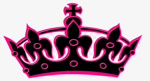 Queen Crown Tiara Silhouette Clip Art Clipart Transparent - Queen Crown Clipart Transparent Background, HD Png Download, Transparent PNG