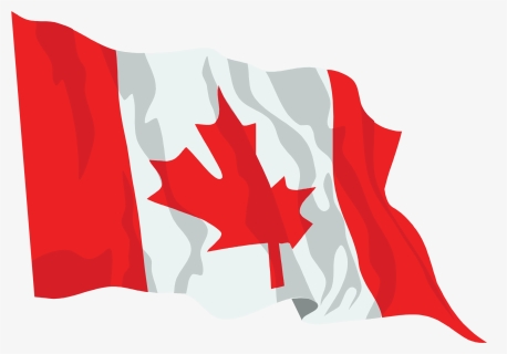 Waving Canadian Flag Png, Transparent Png, Transparent PNG