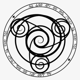 Transparent Magic Circle Png - Alchemy Magic Circle Tattoo, Png Download, Transparent PNG