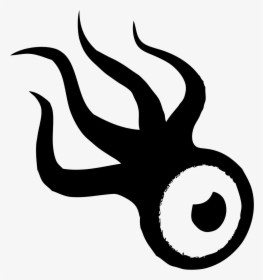 Eye With Tentacles - Tentacles Png, Transparent Png, Transparent PNG