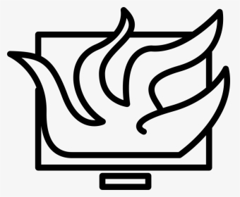 Computer Monitor With Tentacles - Computer Monitor, HD Png Download, Transparent PNG