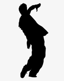 Silhouette Character White Fiction Clip Art - Silhouette, HD Png Download, Transparent PNG