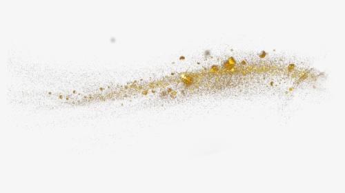 #golden #gold #dust #glitter #magic - Macro Photography, HD Png Download, Transparent PNG