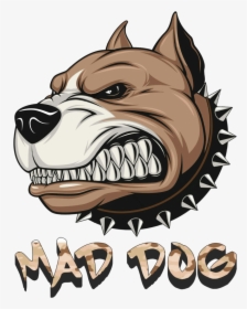 American Pit Bull Terrier Bulldog Puppy - Gangster Dog Cartoon, HD Png Download, Transparent PNG